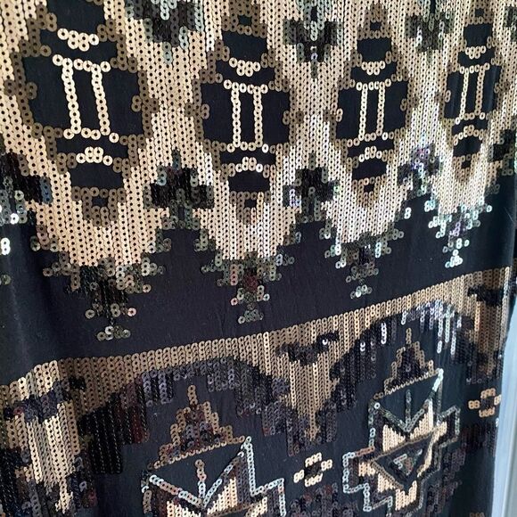 CARMEN by Carmen Marc Valvo Sequin Cocktail Dress - M - Picture 9 of 10